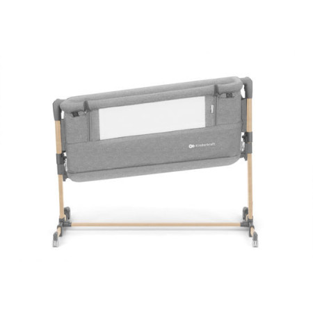 KINDERKRAFT Łóżeczko dostawne Neste Grow Light Grey Full Wood