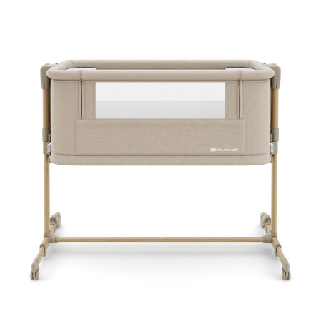 KINDERKRAFT Łóżeczko dostawne NESTEE GROW 2 beige wood