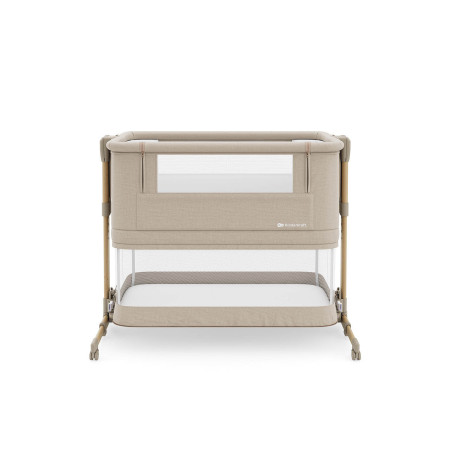KINDERKRAFT Łóżeczko dostawne NESTEE GROW 2 beige wood