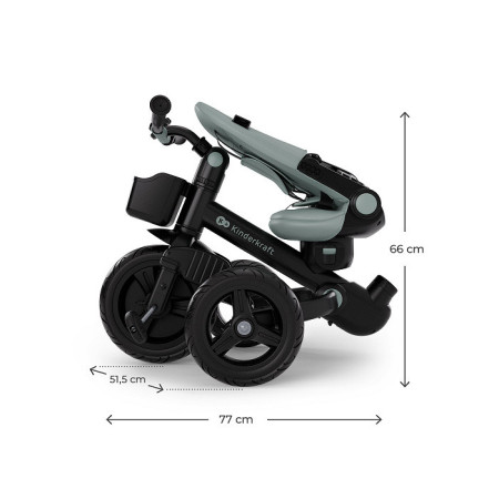 KINDERKRAFT Rowerek trójkołowy AVEO 2 Plus Green