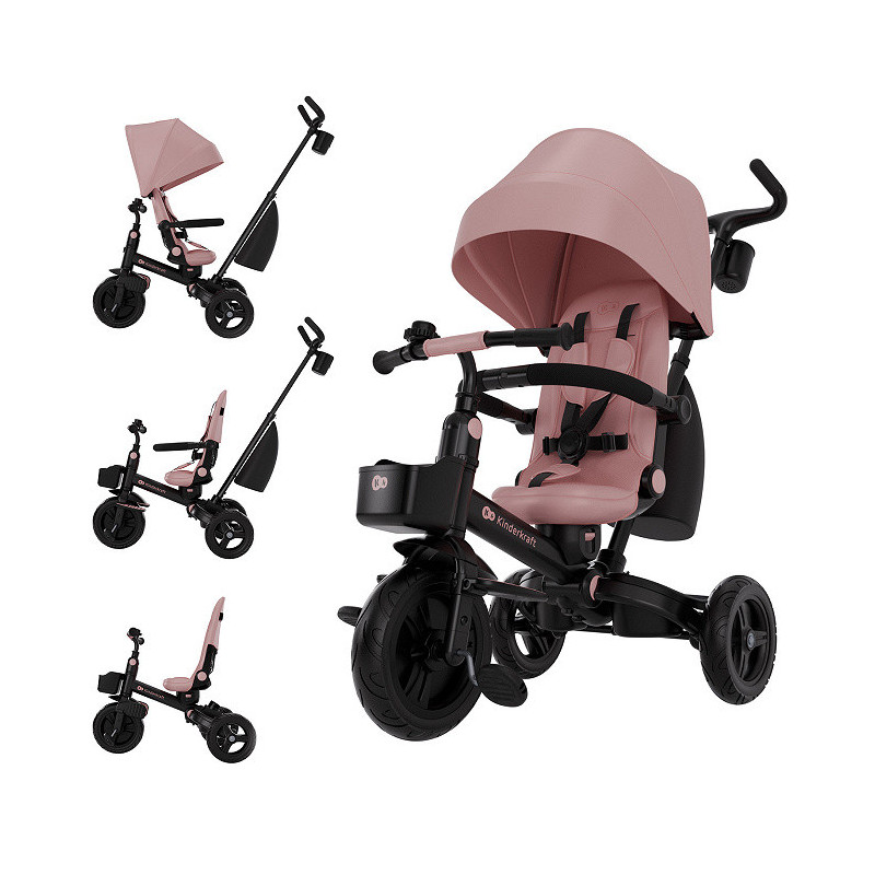 KINDERKRAFT Rowerek trójkołowy AVEO 2 Plus Pink