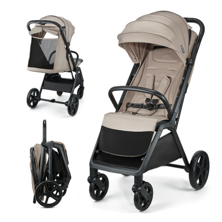 KINDERKRAFT Wózek spacerowy LOOM LINEN beige