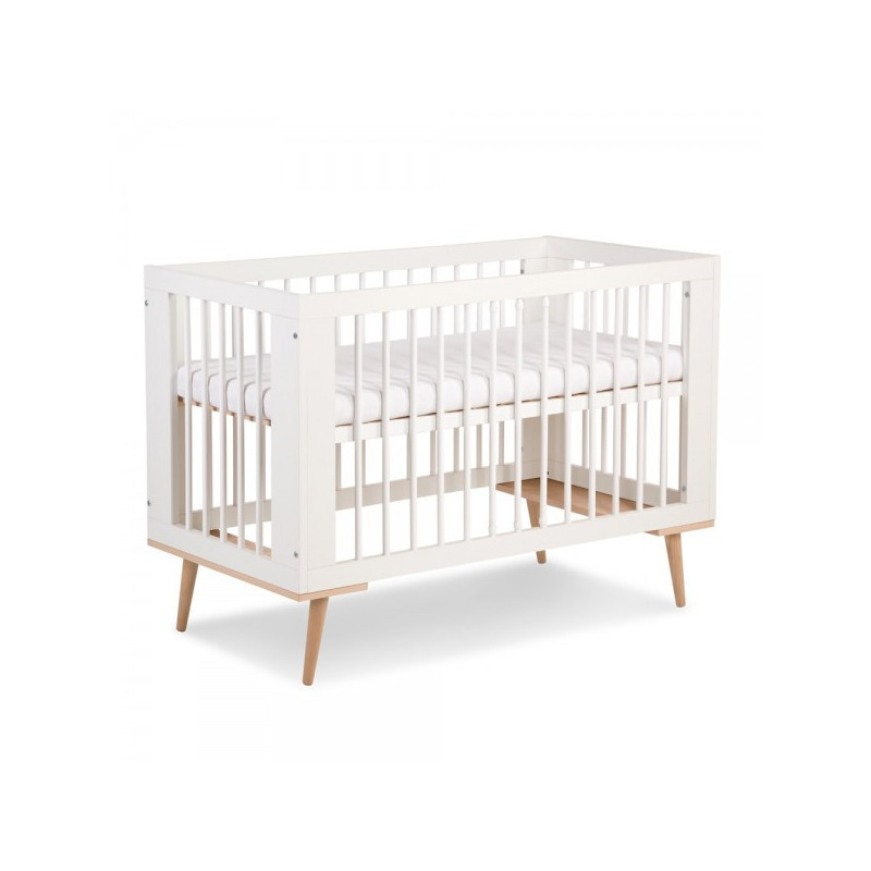 KLUPŚ Łóżeczko SOFIE 120x60 białe