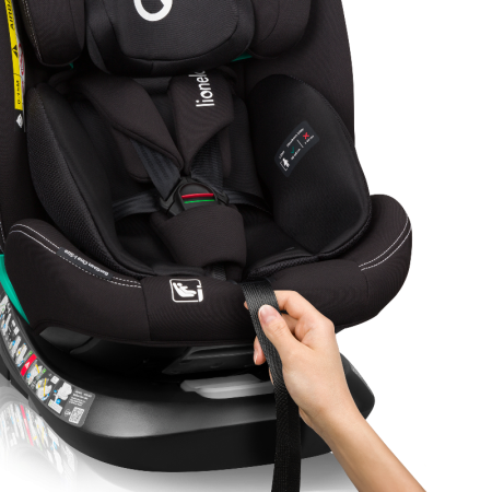 LIONELO Fotelik samochodowy Bastiaan One i-size Black Carbon