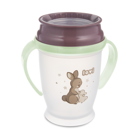 LOVI 1/610 Kubek 360 250ml Night&Day Rabbit
