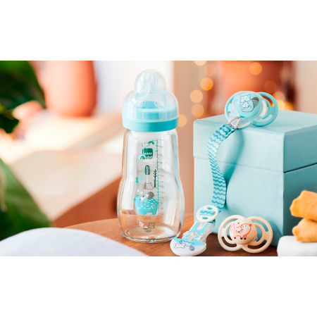 MAM 851247 Butelka szklana Feel Good Forest 260ml boy