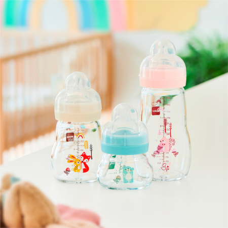 MAM 851247 Butelka szklana Feel Good Forest 260ml boy