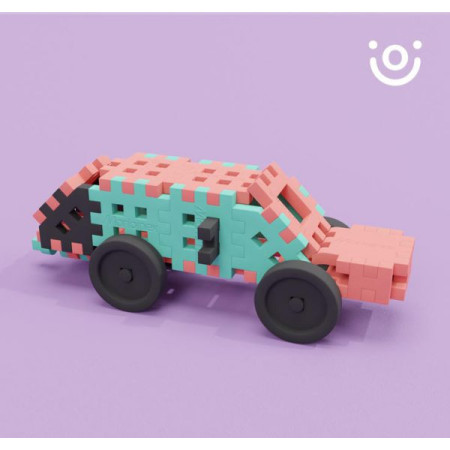 MARIOINEX 904091 Klocki waffle mini 71szt konstruktor expert