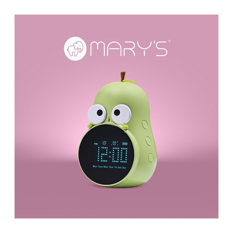 MARY'S MW20779 Budzik Gruszka zielona