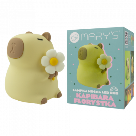 MARY'S MW61108 Lampka nocna led Kapibara Florystka