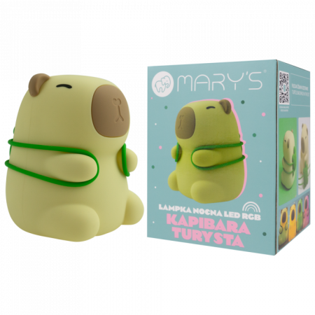 MARY'S MW61109 Lampka nocna led Kapibara Turysta