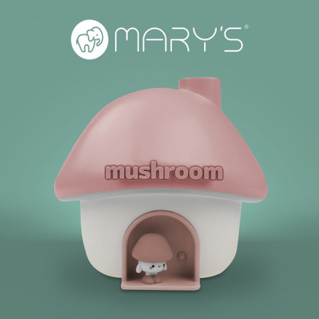 MARY'S MW61496 Nawilżacz powietrza LED Grzybek różowy