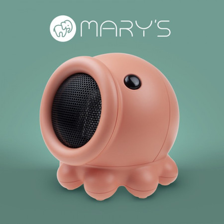 MARY'S MW61599 Mini grzejnik Ośmiornica różowa