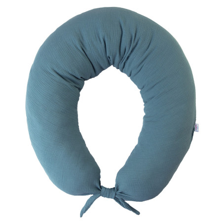 MATEX Poduszka pozycjonująca MOON MUSLIN 260 cm [TB0076_34] morski
