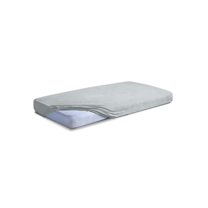 MATEX Prześcieradło FROTTE PREMIUM z gumką 60x120 [TB0025_42] popiel