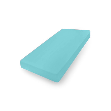 MATEX Prześcieradło JERSEY z gumką 60x120 [TB0027_31] turkus