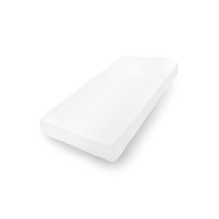 MATEX Prześcieradło jersey z gumką 80x160 [TB0388_01] białe