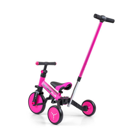 MILLY MALLY 5304 Rowerek 4w1 OPTIMUS Plus pink