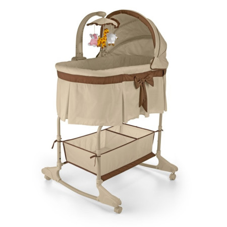 MILLY MALLY 0395 Kołyska z pilotem Sweet Melody CREAM