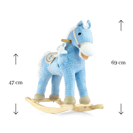 MILLY MALLY 0462 Koń Pony blue