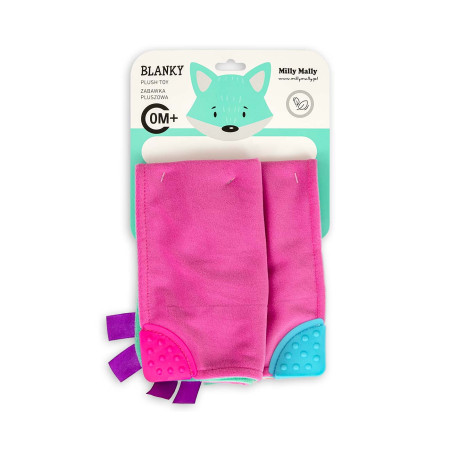 MILLY MALLY 14325 Zabawka pluszowa Kocyk różowy
