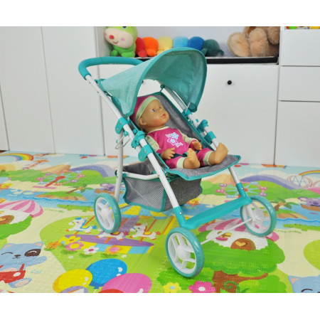 MILLY MALLY 3105 Wózek dla lalek Natalie Prestige Mint