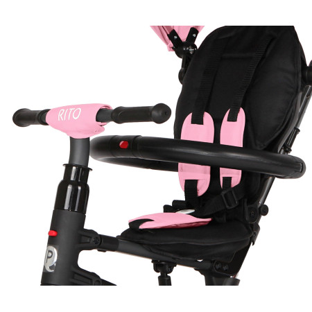 MILLY MALLY 3837 Qplay Rowerek trójkołowy Rito pink