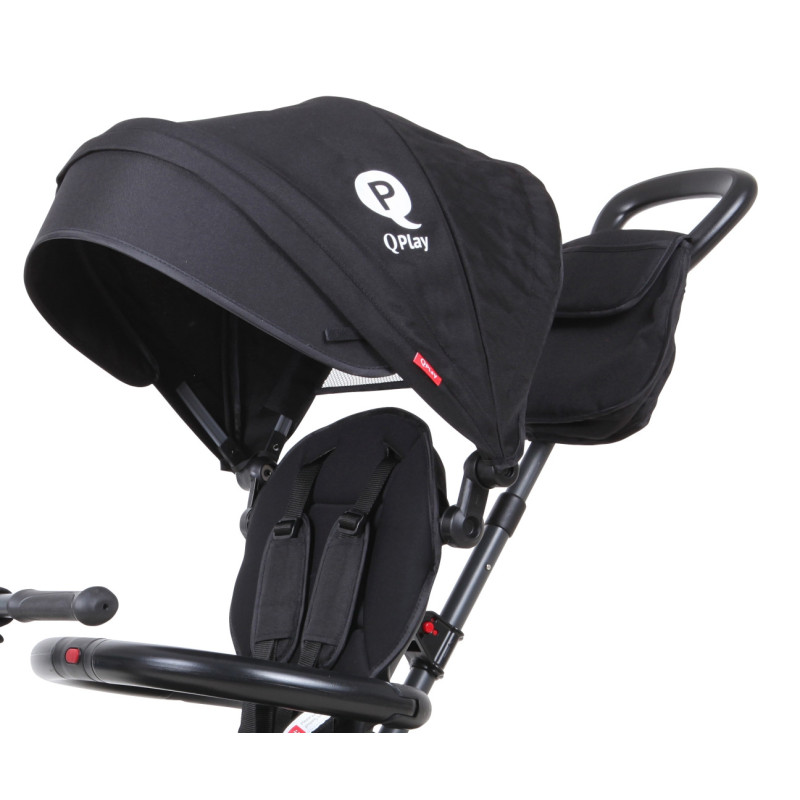 MILLY MALLY 3844 Qplay Rowerek trójkołowy Rito Plus black