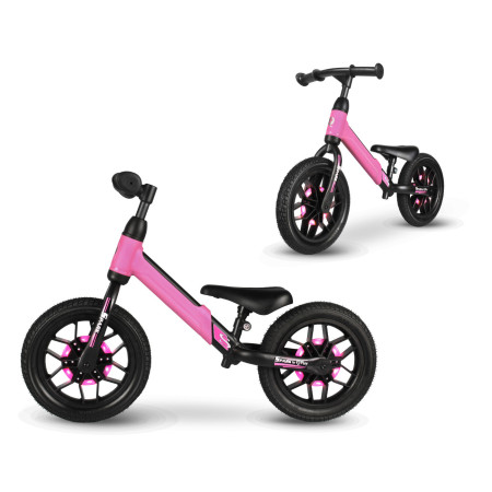 MILLY MALLY 3873 Qplay Rowerek biegowy Spark pink