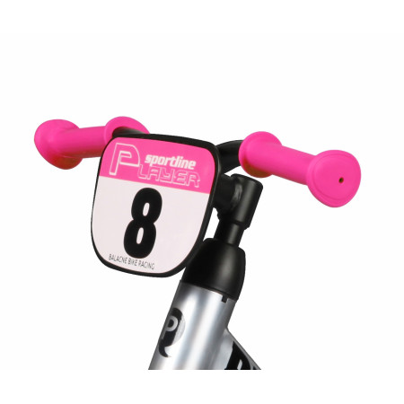 MILLY MALLY 4100 Qplay Rowerek biegowy Player pink