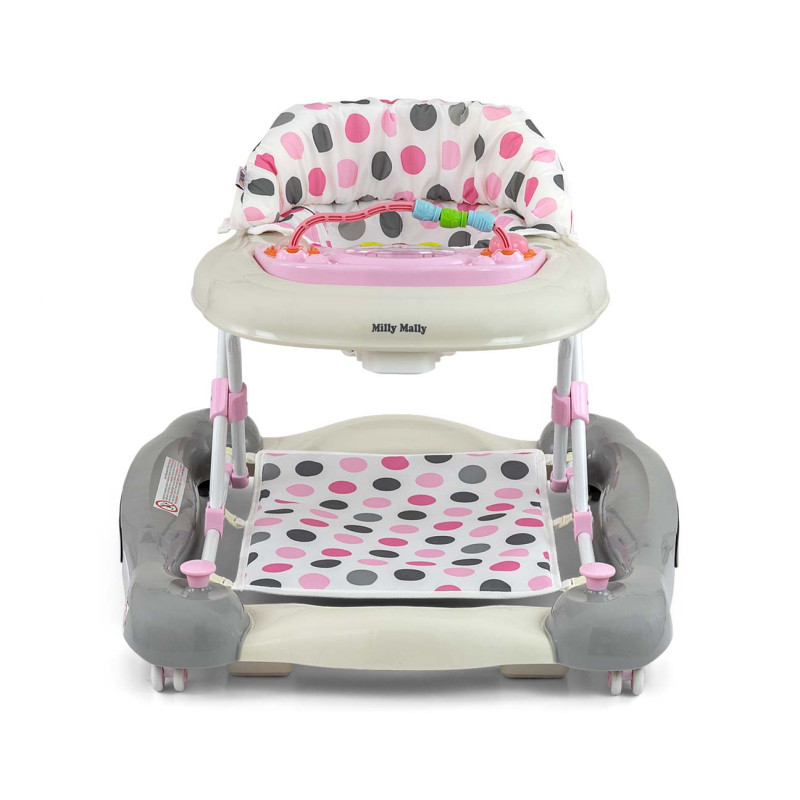 MILLY MALLY 5701 Chodzik dla dziecka Patrol Plus Pastel Dots