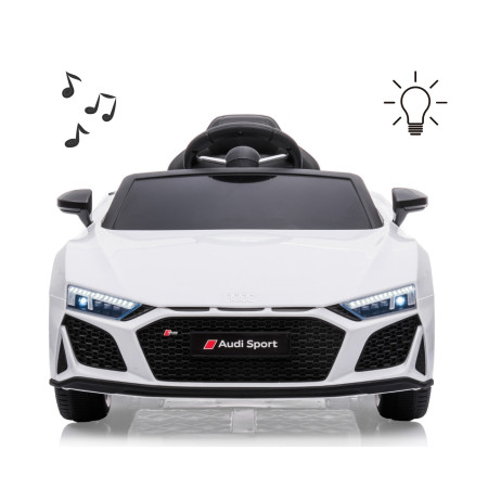 MILLY MALLY 5727 Pojazd na akumulator Audi R8 Spyder White