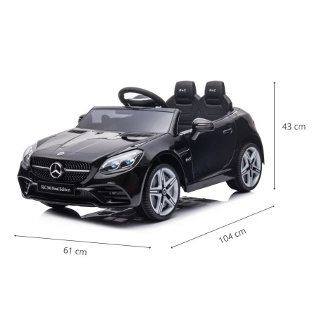 MILLY MALLY 5910 Pojazd na akumulator Mercedes- Benz SLC Black