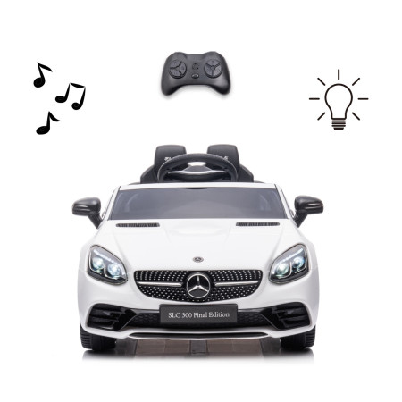 MILLY MALLY 5913 Pojazd na akumulator Mercedes-Benz SLC White