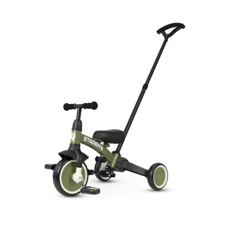 MILLY MALLY 6277 Rowerek trójkołowy Stager 3w1 green