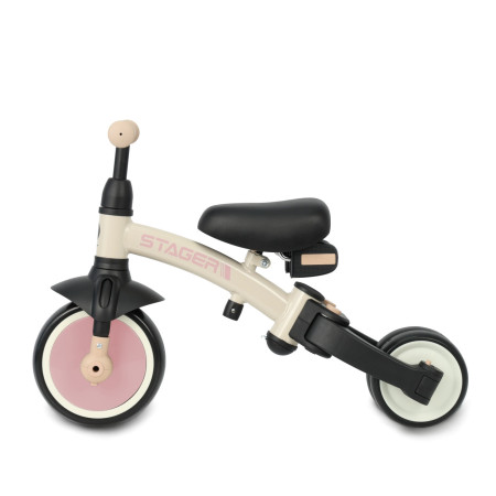 MILLY MALLY 6279 Rowerek trójkołowy Stager 3w1 pink