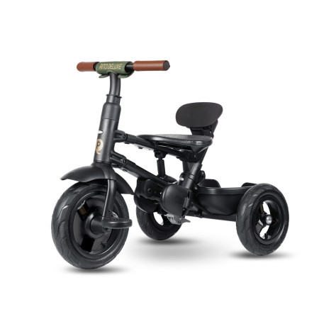 MILLY MALLY 6298 Qplay Rowerek Trójkołowy Rito Deluxe Rubber Olive