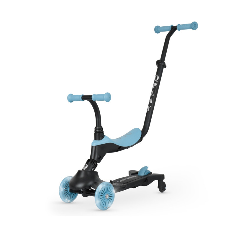 MILLY MALLY 6311 Qplay Hulajnoga Sema Evo 3w1 Sky Blue