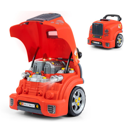 MILLY MALLY 6428 Silnik rozkręcalny N-gine Red