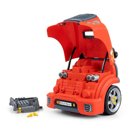 MILLY MALLY 6428 Silnik rozkręcalny N-gine Red