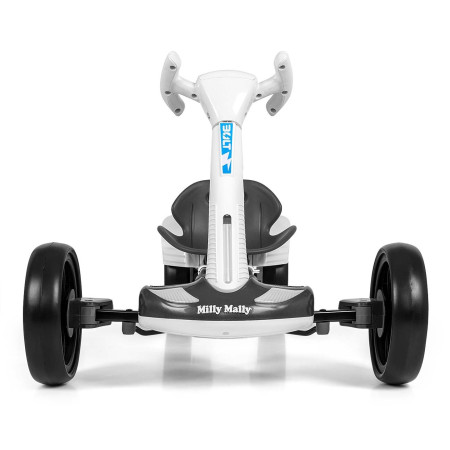 MILLY MALLY 6838 Pojazd na akumulator Gokart Bolt White (akumulator 6)