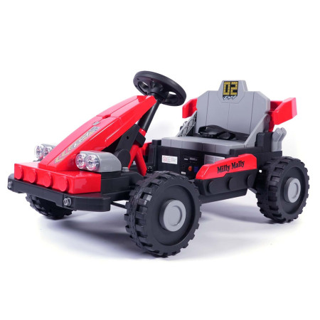 MILLY MALLY 6973 Pojazd na akumulator Prime 2w1 Red