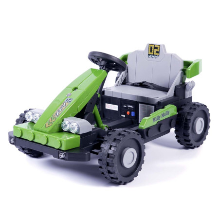 MILLY MALLY 6975 Pojazd na akumulator Prime 2w1 Green