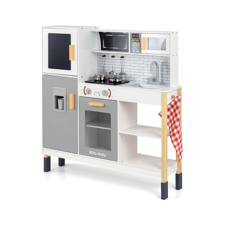 MILLY MALLY Drewniana kuchnia Esket Grey