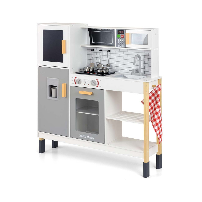 MILLY MALLY Drewniana kuchnia Esket Grey