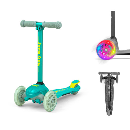 MILLY MALLY Hulajnoga SCOOTER Zapp miętowy