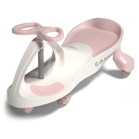 MILLY MALLY Jeździk Grawitacyjny Gravity cream pink