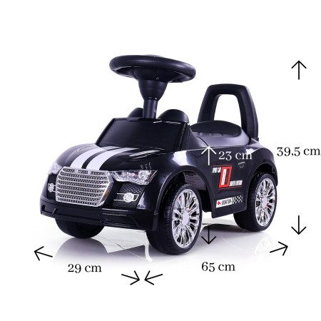 MILLY MALLY Pojazd Racer black