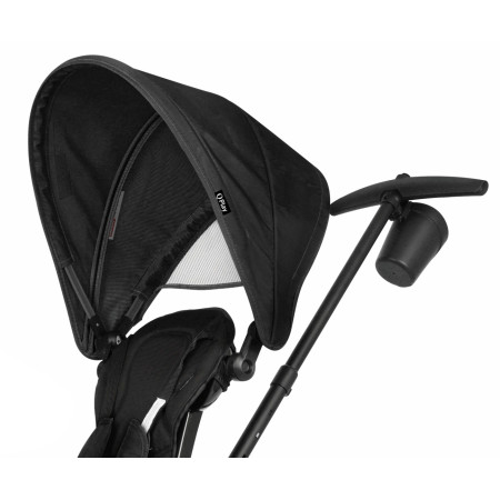MILLY MALLY Qplay Rowerek trójkołowy Elite Platinum Black