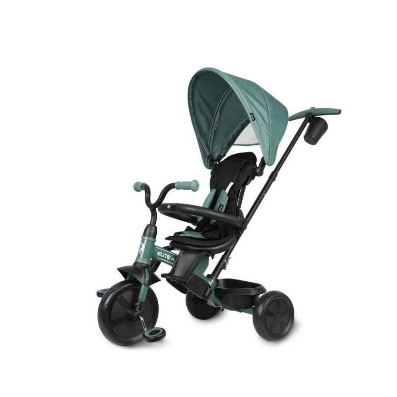 MILLY MALLY Qplay Rowerek trójkołowy Elite Platinum Green